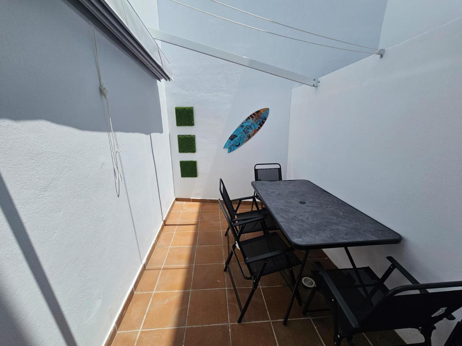 Terraza Chiclana Centro Ciudad Ferienhaus