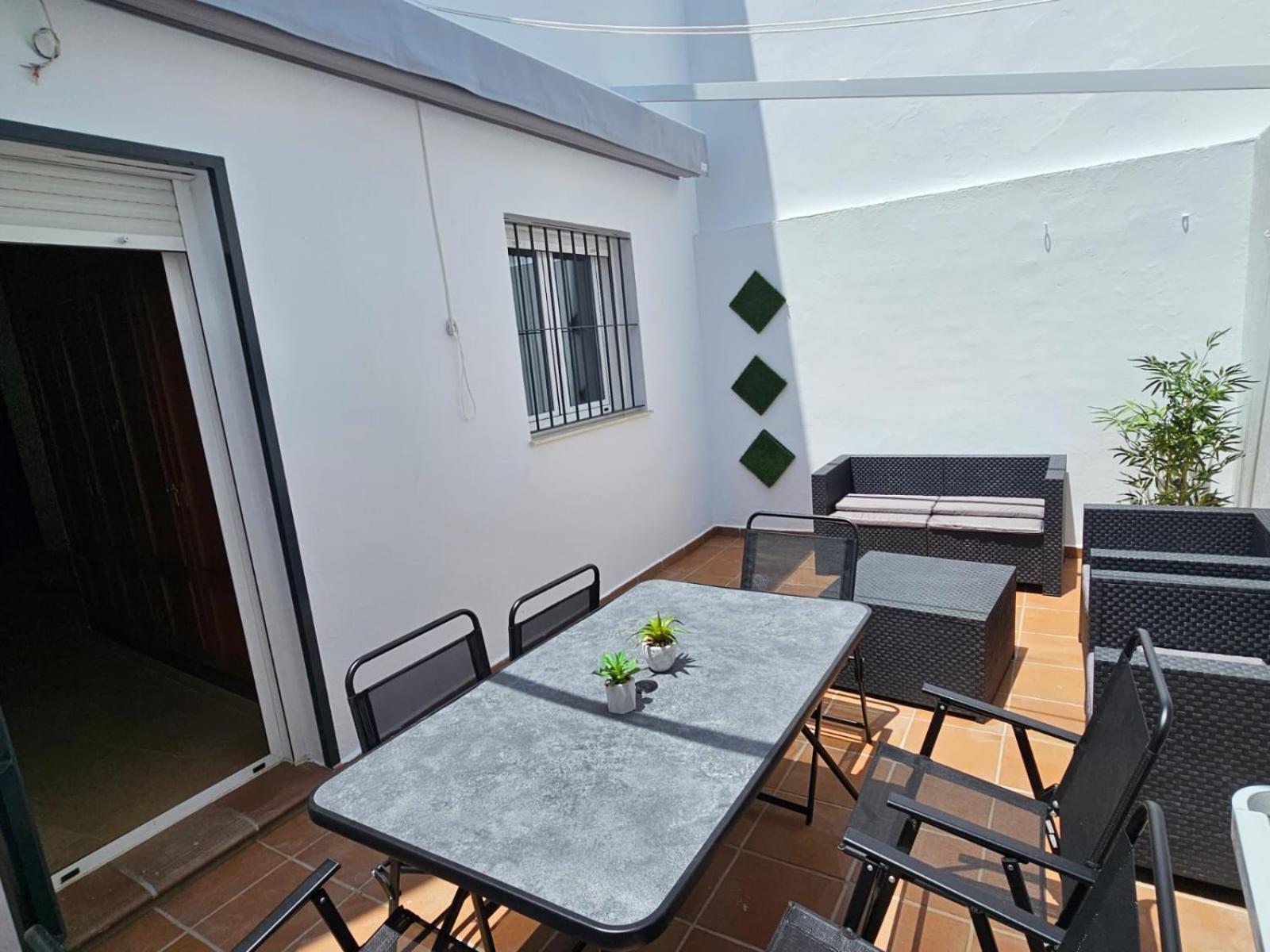 Terraza Chiclana Centro Ciudad Hébergement de vacances Chiclana de la Frontera
